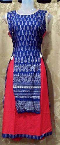 Trendy Lady Cotton Kurtis