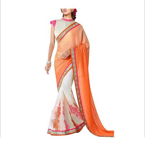 Trendy Lehenga Style Bolly wood Saree by Rosado La Fabrics