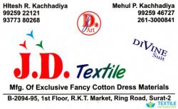 J D Textile logo icon