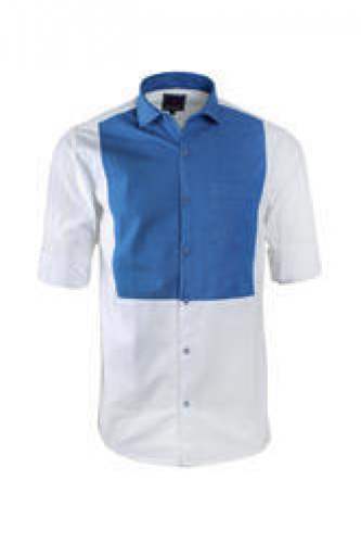 Fancy Double Colour Shirt by Redford Fashions