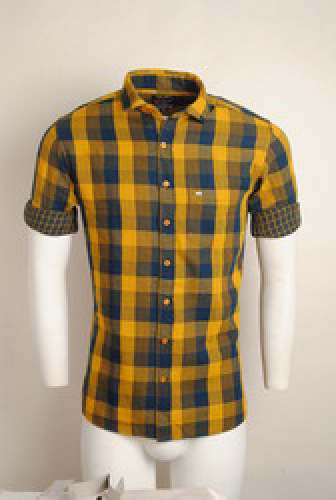 Yellow Design Casual Shirts by Redford Fashions