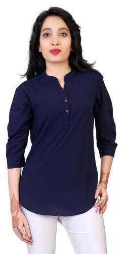 Chinese collar shirt