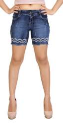 denim women shorts