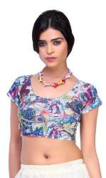 fancy printed blouse