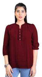 georgette ladies top