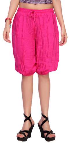 plain short harem pant