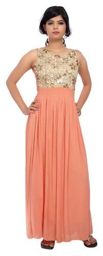 Sleeve less mexi dress