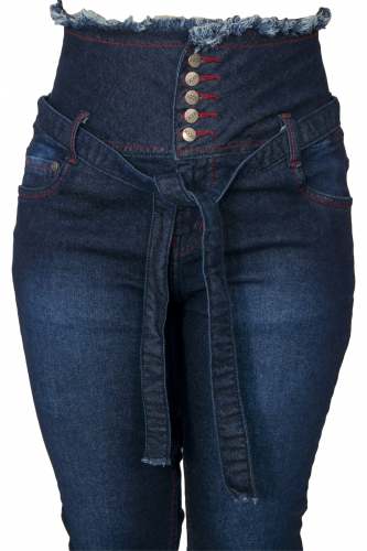 Ladies Five Button Jeans  by Leean Patterns