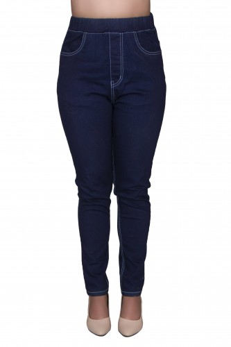 Ladies Plain Slim Fit Jeans by Leean Patterns