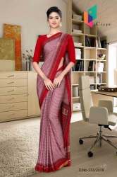 Hotel uniform saree for female