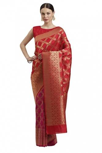 Branded Saree Mall Silk Blend Saree by Saree Mall