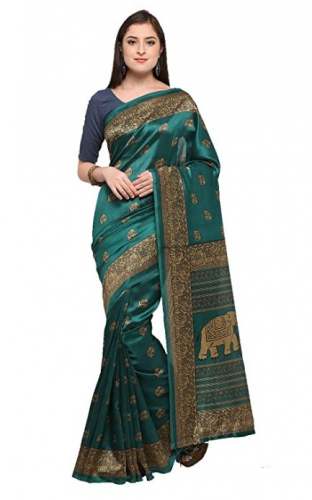 Fancy Art Silk Saree Mall Brand Saree by Saree Mall