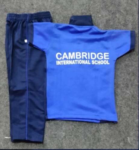 School T Shirt Lower Set