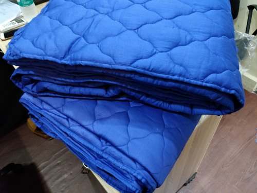 Plain poly blanket