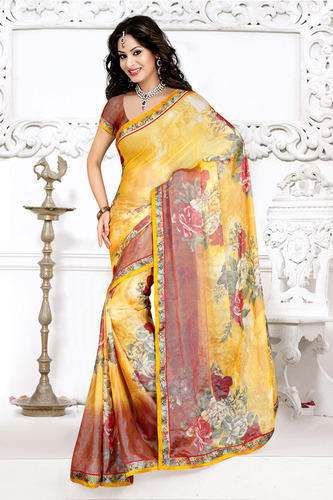 Fancy Modern Saree by Ganga Sagar Silk Mills