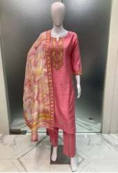 Designer Chanderi Silk Kurti 