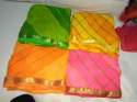 Fancy Leheriya Darbari Georgette Saree