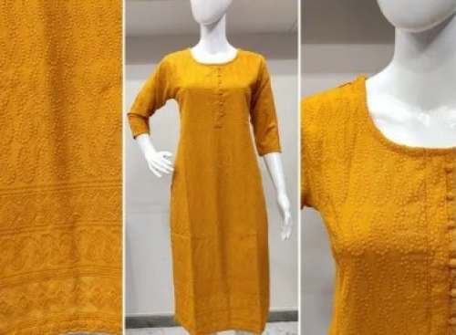 New Collection Chikan Kurti At Wholesale
