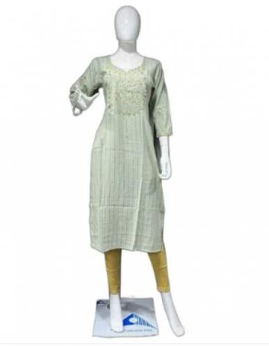 Straight Cut Regular Wear Kurti For Women