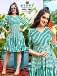 Tunic Rayon Western One Piece For Women