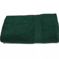 Green Smooth Cotton Bath Towel