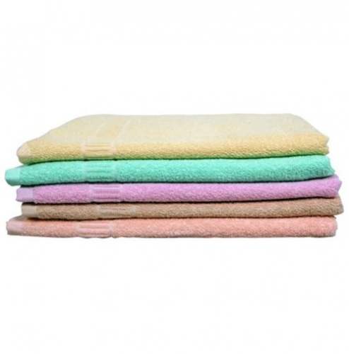 Plain Small Cotton Towel by Hindustan Industries