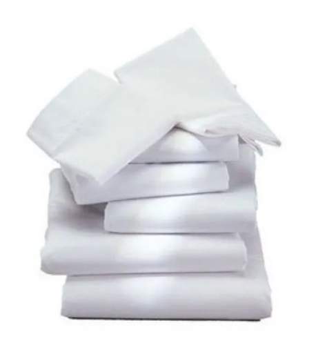 White Color Hotel Bed Sheets by Amardeep Udyog