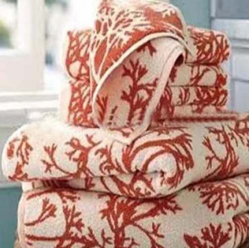 Cotton Designer Towel At Wholesale by Mehar Tex