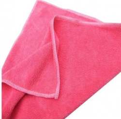 Plain Pink Cotton Hand Towel 