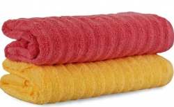 450-550 GSM Ribbed Cotton Towel Bath 