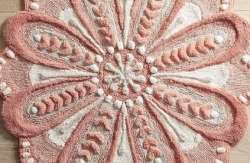 Floral Shaped Bath Mat