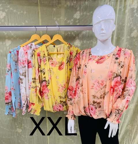 Ladies Chiffon Full Sleeve Tops by Seasons