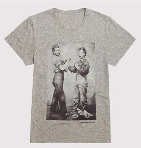 Round Neck Mens Grey T Shirt  by Seven Hills Fashions Pvt Ltd