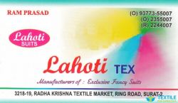 Lahoti Tex logo icon