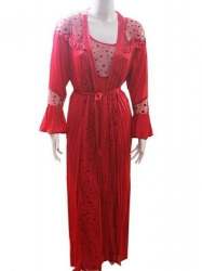 Designer Satin Silk Nighty 