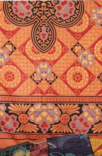Multi Color Fancy Bed Sheet