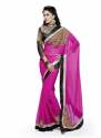 heavy-neck-work-chiffon-saree