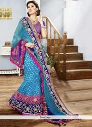 Net patch work lehanga