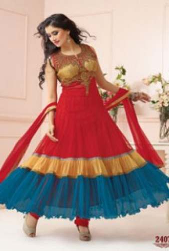 Wedding wear Anarkali Designer Suit  by New Choice Ladies