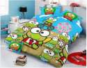 Cartoon Floral  Printed Bedsheet thumb 2