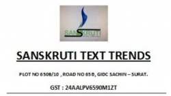 SANSKRUTI TEXT TRENDS logo icon