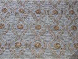 Cording Embroidered job work Fabric
