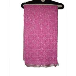 Chikan Georgette Saree