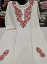Cotton Kashmiri Chikan Off White Kurti 
