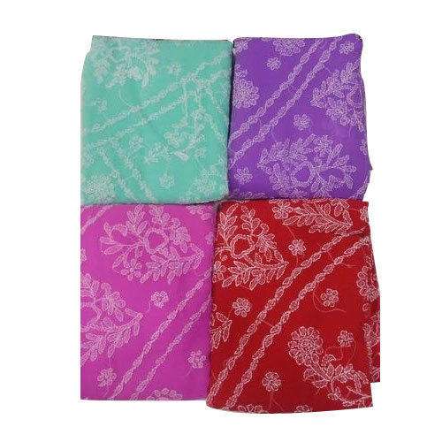 Lucknowi Chikankari Georgette Saree