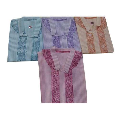 Mens Chikankari Kurta