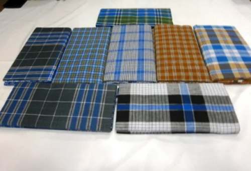 Checks Cotton Lungi  by M Hastimal Textile India Pvt Ltd