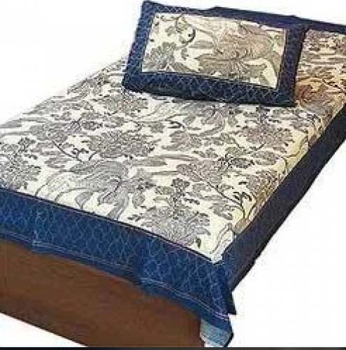 Premium Quality Single Printed Cotton Bed Sheet  by M Hastimal Textile India Pvt Ltd