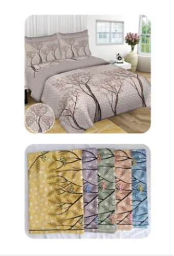 	jaipuri 100 % cotton Double Bed Sheet 