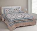 	jaipuri 100 % cotton Double Bed Sheet  thumb 1
